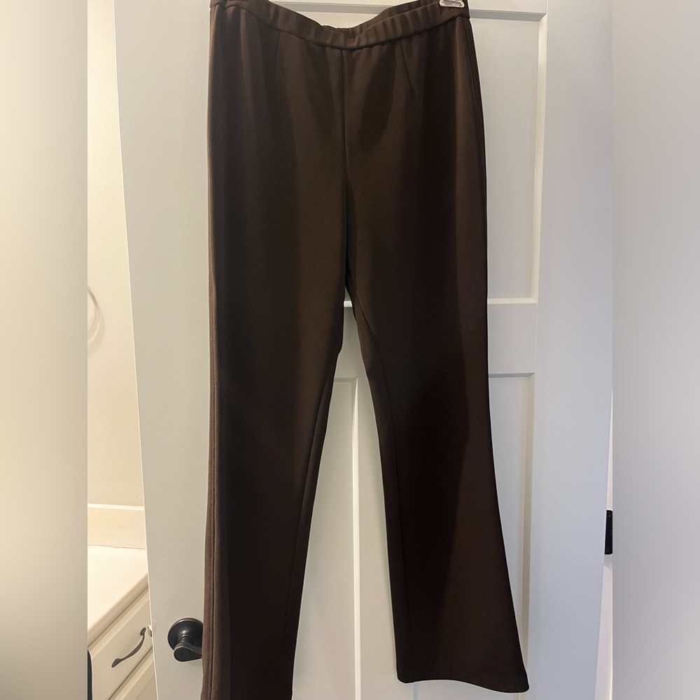 Chicos women’s size 2 brown knit pants